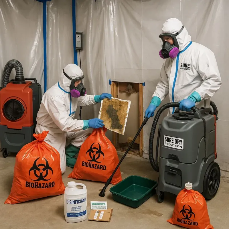 Contaminated Water Handling Protocols process in Providence, TX