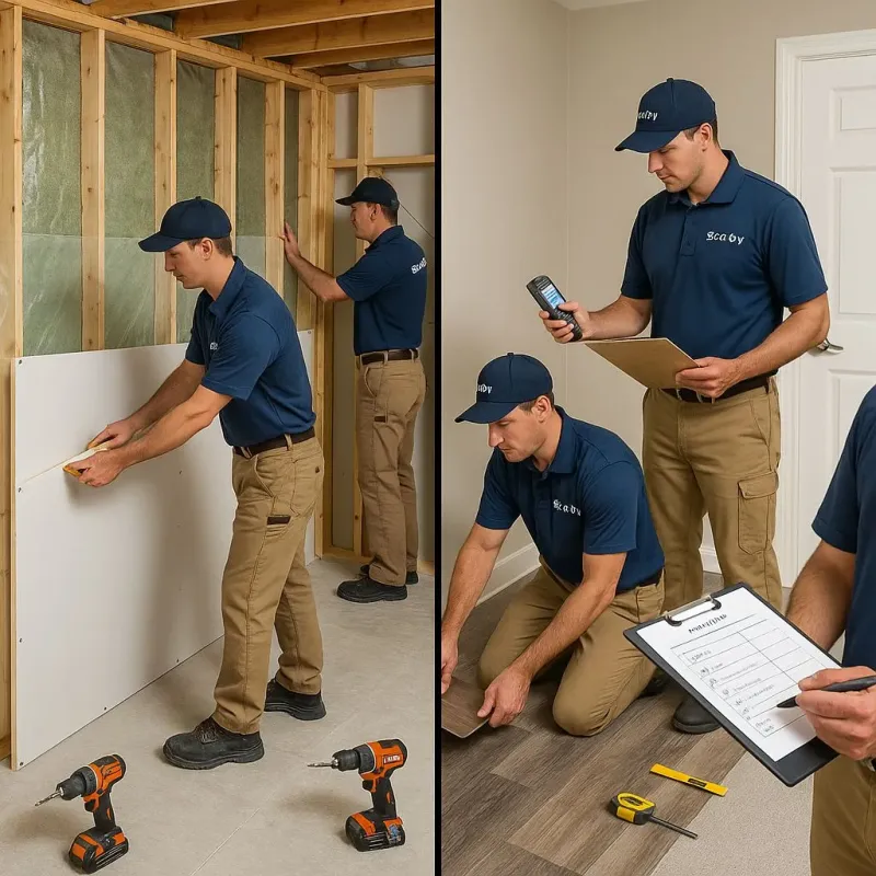 Repairs and Reconstruction process in Providence, TX
